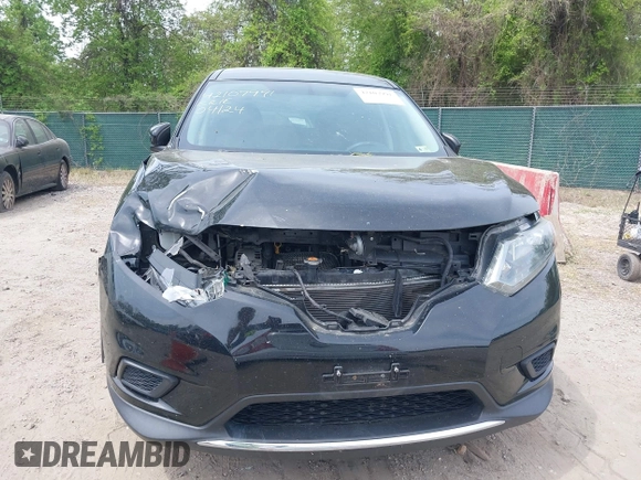 2015 Nissan Rogue SV with VIN 5N1AT2MK7FC879468, listed as a IAAI auction lot 42107991 with 160,084 mi miles. Bid and sale history available at carsss.com. Image 6.