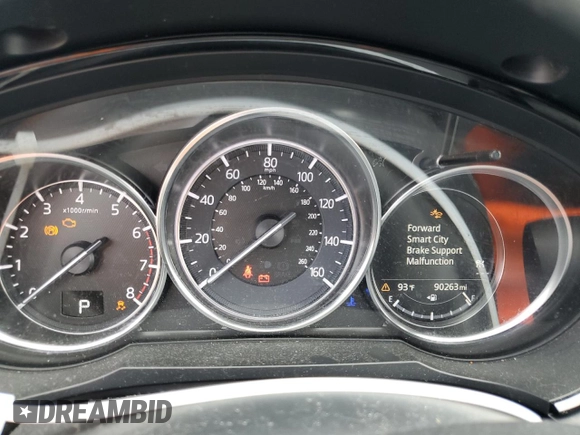 2018 Mazda CX-9 Grand Touring z VIN JM3TCBDY9J0208533, wystawiony jako Copart lot #59854635 z przebiegiem 90 263 mil mil oraz Szkoda całkowita • Salvage title. Historia ofert i sprzedaży dostępna na DreamBid. Obrazek 9.