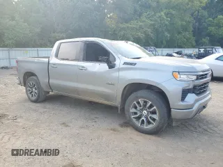 2023 Chevrolet Silverado 1500 RST with VIN 2GCUDEED4P1126097, listed as a Copart auction lot 68518414 with 31,462 mi miles and Salvage Title. Bid and sale history available at DreamBid. Image 4.