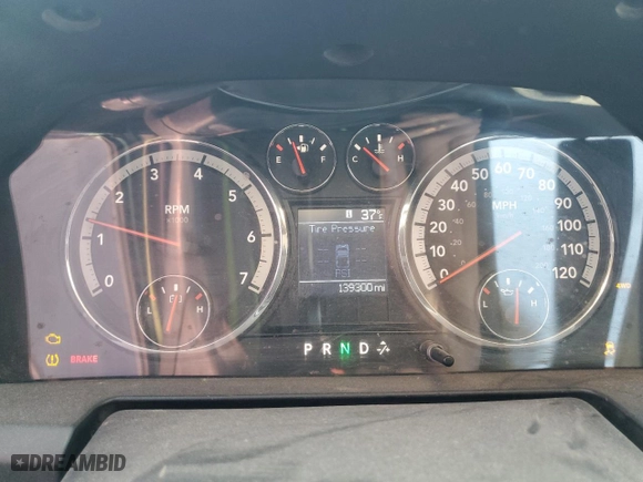 2012 Ram 1500 Tradesman with VIN 1C6RD7FP8CS274670, listed as a Copart auction lot 45096965 with 139,300 mi miles and Clean Title. Bid and sale history available at carsss.com. Image 9.