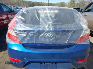 2015 Hyundai Accent GS with VIN KMHCT5AE3FU219124, listed as a IAAI auction lot 41843449 with 152,535 mi miles. Bid and sale history available at carsss.com. Image 16.