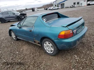 1995 Honda del Sol S with VIN JHMEG1148SS002982, listed as a Copart auction lot 51444105 with 259,020 mi miles and Salvage Title. Bid and sale history available at carsss.com. Image 2.