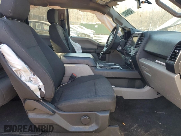 2020 Ford F-150 XL with VIN 1FTEX1EP0LKD59712, listed as a Copart auction lot 48168995 with 159,448 mi miles and Salvage Title. Bid and sale history available at carsss.com. Image 7.