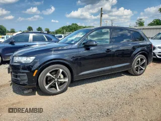 2019 Audi Q7 Prestige z VIN WA1VAAF76KD014942, wystawiony jako Copart lot #64643535 z przebiegiem 75 046 mil mil oraz Szkoda całkowita • Salvage title. Historia ofert i sprzedaży dostępna na DreamBid. Obrazek 1.