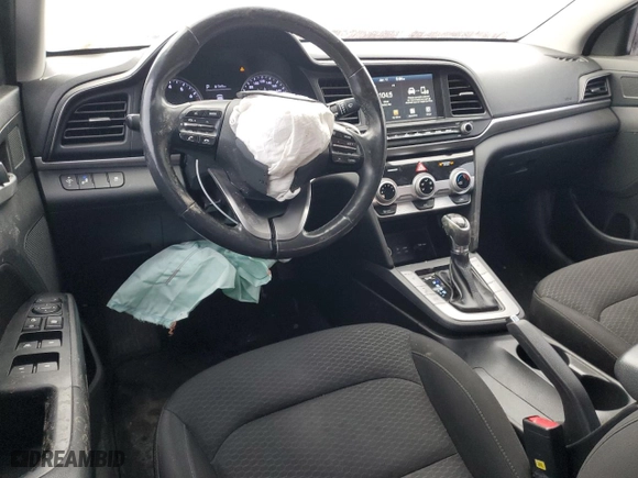 2019 Hyundai Elantra Preferred with VIN KMHD84LFXKU855765, listed as a Copart auction lot 89082545 with 123,789 mi miles and Salvage Title. Bid and sale history available at carsss.com. Image 8.