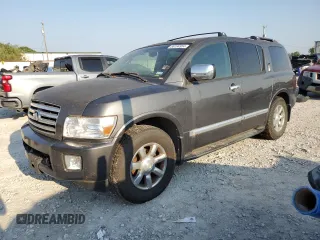 2005 Infiniti QX56 with VIN 5N3AA08C95N802463, listed as a Copart auction lot 66184954 with 206,899 mi miles and Clean Title. Bid and sale history available at carsss.com. Image 1.