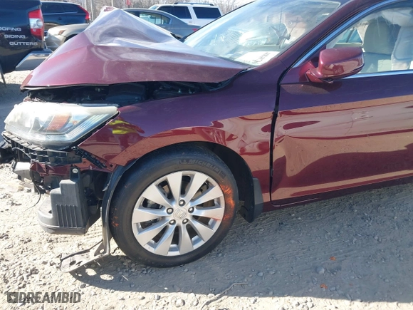 2015 Honda Accord Sedan EX-L with VIN 1HGCR3F84FA005420, listed as a IAAI auction lot 40849736 with 93,740 mi miles. Bid and sale history available at carsss.com. Image 18.