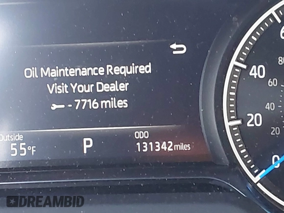 2021 Toyota Venza LE with VIN JTEAAAAH3MJ005992, listed as a IAAI auction lot 41741705 with 131,342 mi miles. Bid and sale history available at carsss.com. Image 15.