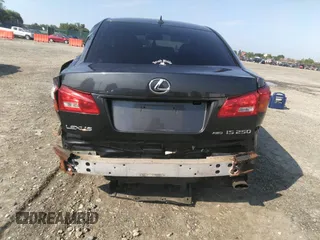 2007 Lexus IS 250 with VIN JTHCK262175011788, listed as a IAAI auction lot 39887880 with 210,537 mi miles. Bid and sale history available at carsss.com. Image 12.