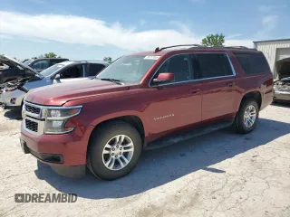 2016 Chevrolet Suburban LT with VIN 1GNSKHKC0GR342361, listed as a Copart auction lot 56757655 with 261,015 mi miles and Clean Title. Bid and sale history available at DreamBid. Image 1.