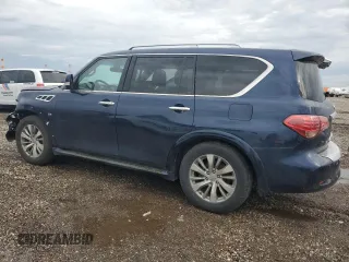 2017 Infiniti QX80 with VIN JN8AZ2NF7H9644383, listed as a Copart auction lot 49995815 with Not provided miles and Clean title. Bid and sale history available at DreamBid. Image 2.