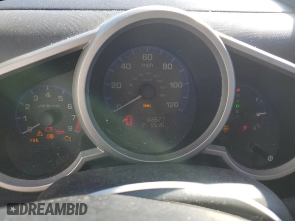 2007 Honda Element EX with VIN 5J6YH18767L015219, listed as a Copart auction lot 47564015 with 168,627 mi miles and Salvage Title. Bid and sale history available at DreamBid. Image 9.