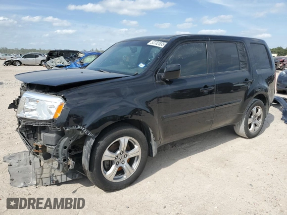2012 Honda Pilot EX-L with VIN 5FNYF3H54CB015223, listed as a Copart auction lot 53782635 with 148,983 mi miles and Salvage title. Bid and sale history available at DreamBid. Image 1.
