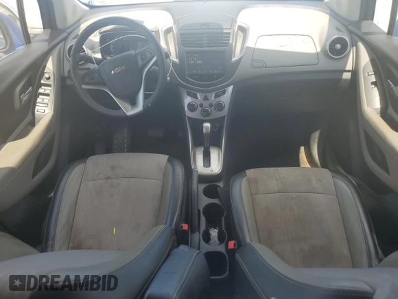 2016 Chevrolet Trax LT with VIN KL7CJLSBXGB600935, listed as a Copart auction lot 69030234 with 154,234 mi miles and Salvage Title. Bid and sale history available at carsss.com. Image 8.