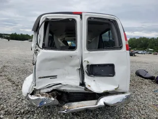 2012 Chevrolet Express Passenger 1LT with VIN 1GAZG1FG5C1183156, listed as a Copart auction lot 65655454 with 130,915 mi miles and Salvage Title. Bid and sale history available at carsss.com. Image 6.