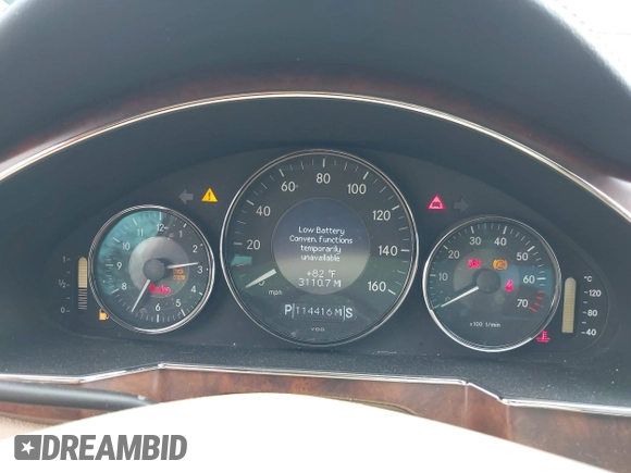 2006 Mercedes-Benz CLS-Class with VIN WDDDJ75X36A007143, listed as a IAAI auction lot 41989770 with 114,416 mi miles. Bid and sale history available at carsss.com. Image 7.