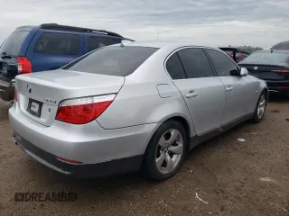 2008 BMW 5 Series 528i with VIN WBANU53518C113414, listed as a Copart auction lot 57770515 with 241,694 mi miles and Salvage title. Bid and sale history available at DreamBid. Image 3.