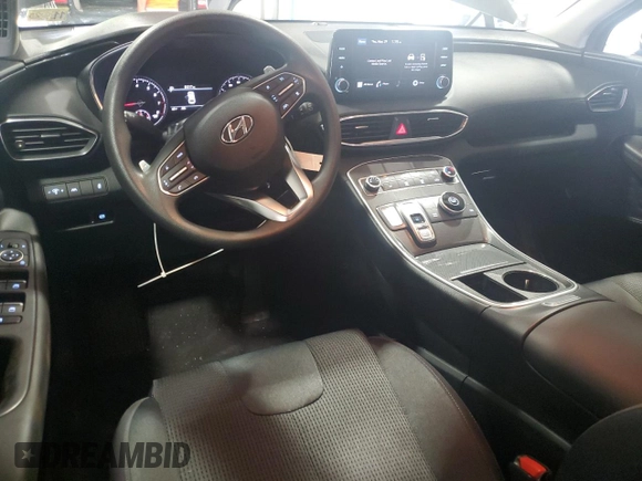 2022 Hyundai Santa Fe SE with VIN 5NMS14AJ4NH403149, listed as a Copart auction lot 58901275 with 24,064 mi miles and Salvage title. Bid and sale history available at DreamBid. Image 8.