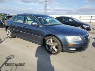 2008 Audi A8 4.2L with VIN WAUMV94E78N009318, listed as a Copart auction lot 44746145 with 113,293 mi miles and Clean title. Bid and sale history available at DreamBid. Image 4.