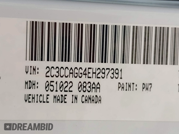 2014 Chrysler 300 S z VIN 2C3CCAGG4EH297391, wystawiony jako IAAI lot #42207431 z przebiegiem 106 571 mil mil oraz . Historia ofert i sprzedaży dostępna na DreamBid. Obrazek 9.