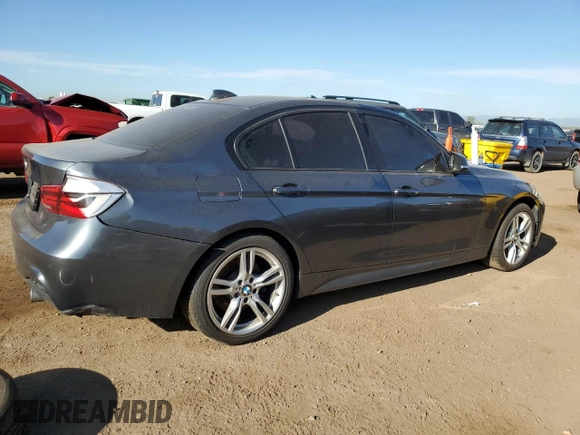 2015 BMW 3 Series 335i xDrive with VIN WBA3B9G50FNR93148, listed as a Copart auction lot 61138275 with 119,092 mi miles and Salvage title. Bid and sale history available at DreamBid. Image 3.
