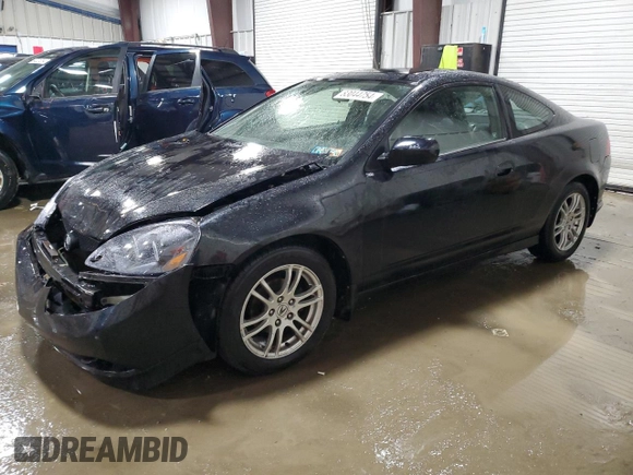 2005 Acura RSX with VIN JH4DC54825S008116, listed as a Copart auction lot 83044754 with 172,607 mi miles and Salvage Title. Bid and sale history available at carsss.com. Image 1.