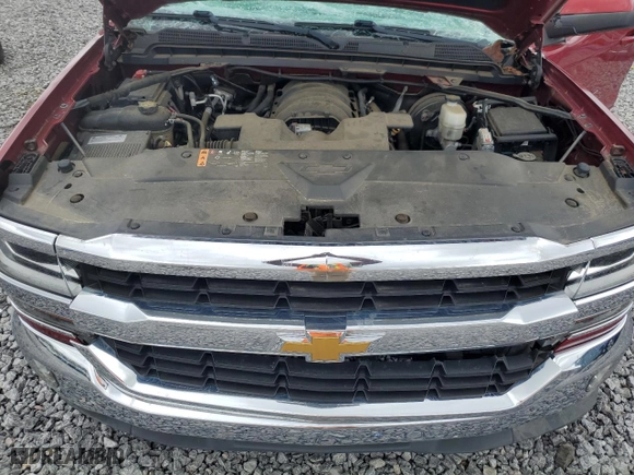 2018 Chevrolet Silverado 1500 LT with VIN 3GCPCREC2JG581866, listed as a Copart auction lot 50243405 with 52,050 mi miles and Salvage Title. Bid and sale history available at carsss.com. Image 11.