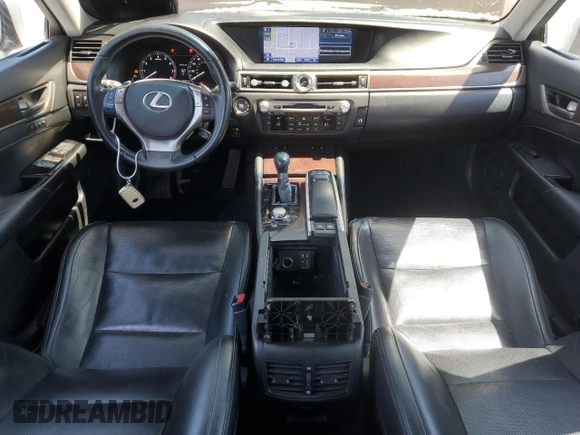 2013 Lexus GS 350 with VIN JTHCE1BL6D5019588, listed as a Copart auction lot 63607685 with 126,608 mi miles and Salvage title. Bid and sale history available at DreamBid. Image 8.