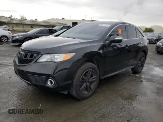 2015 Acura RDX Tech Pkg with VIN 5J8TB3H53FL005761, listed as a Copart auction lot 85149684 with 64,972 mi miles and Salvage Title. Bid and sale history available at carsss.com. Image 1.