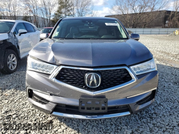 2018 Acura MDX with VIN 5J8YD4H3XJL017600, listed as a Copart auction lot 48470545 with 62,701 mi miles and Salvage Title. Bid and sale history available at carsss.com. Image 5.
