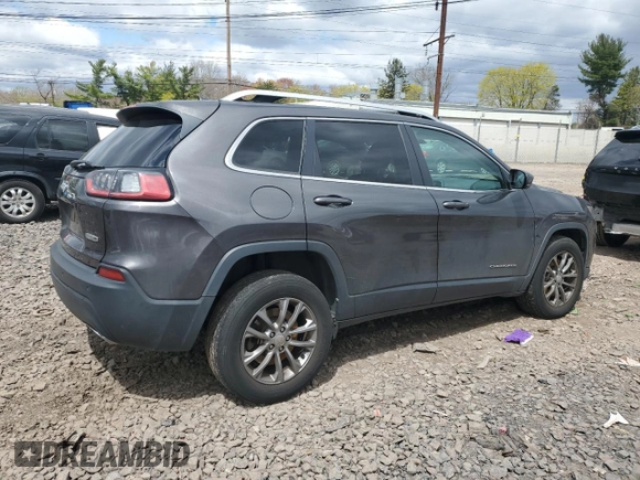 2019 Jeep Cherokee Latitude Plus z VIN 1C4PJMLXXKD398874, wystawiony jako Copart lot #53230615 z przebiegiem 81 386 mil mil oraz Szkoda całkowita • Salvage title. Historia ofert i sprzedaży dostępna na DreamBid. Obrazek 3.