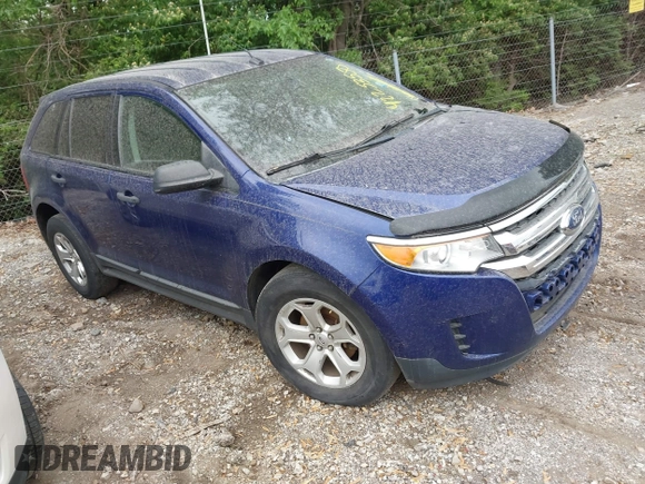 2014 Ford Edge SE z VIN 2FMDK3G93EBA15837, wystawiony jako IAAI lot #42253550 z przebiegiem 135 912 mil mil oraz . Historia ofert i sprzedaży dostępna na DreamBid. Obrazek 1.