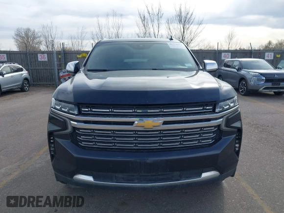2022 Chevrolet Suburban Premier with VIN 1GNSKFKD5NR293216, listed as a IAAI auction lot 41778432 with 76,471 mi miles. Bid and sale history available at carsss.com. Image 12.