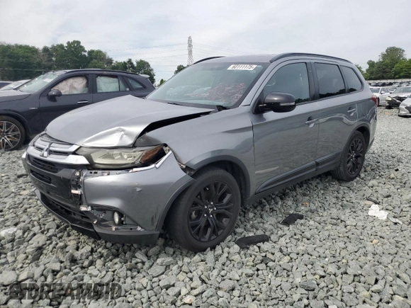 2018 Mitsubishi Outlander SE with VIN JA4AD3A30JZ044185, listed as a Copart auction lot 60111175 with 147,288 mi miles and Salvage title. Bid and sale history available at DreamBid. Image 1.