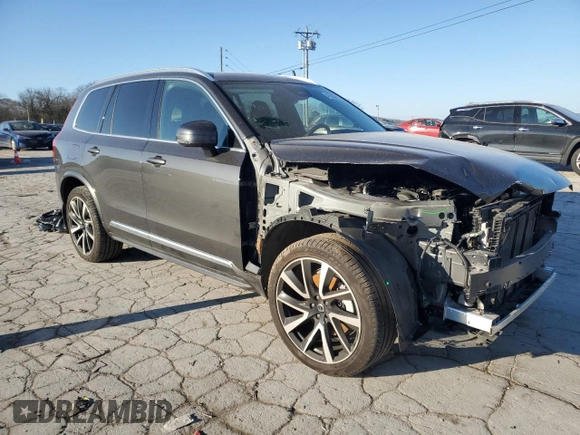 2024 Volvo XC90 Plus Bright Theme with VIN YV4062PE9R1145506, listed as a Copart auction lot 42505965 with 18,734 mi miles and Salvage Title. Bid and sale history available at carsss.com. Image 4.