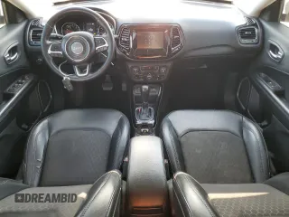 2019 Jeep Compass Altitude with VIN 3C4NJCBB5KT649267, listed as a Copart auction lot 55026715 with 39,751 mi miles and Salvage Title. Bid and sale history available at carsss.com. Image 8.
