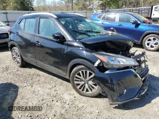 2022 Nissan Kicks SV with VIN 3N1CP5CV2NL523224, listed as a Copart auction lot 50179845 with 78,463 mi miles and Salvage Title. Bid and sale history available at DreamBid. Image 4.