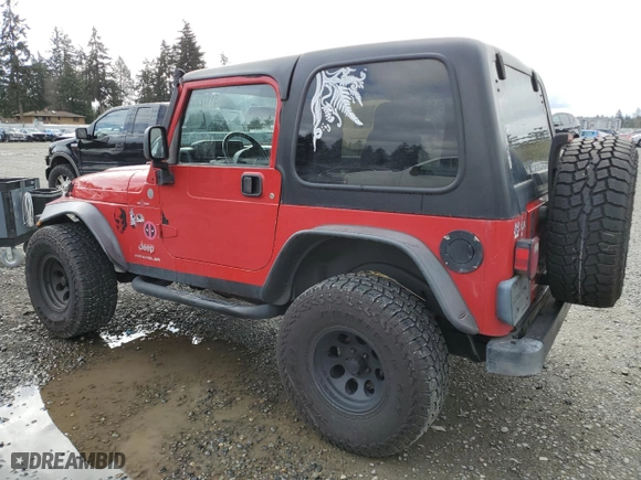2004 Jeep Wrangler X with VIN 1J4FA39S24P747829, listed as a Copart auction lot 51172355 with 183,073 mi miles and Salvage Title. Bid and sale history available at carsss.com. Image 2.