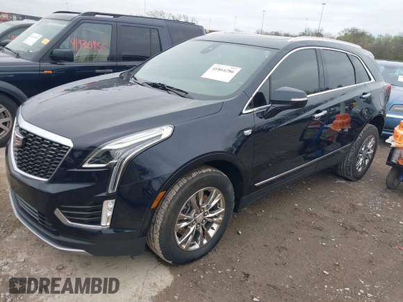 2021 Cadillac XT5 AWD Premium Luxury with VIN 1GYKNDRS6MZ147571, listed as a IAAI auction lot 41864286 with 46,144 mi miles. Bid and sale history available at carsss.com. Image 17.