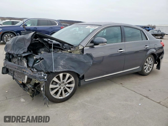 2012 Toyota Avalon with VIN 4T1BK3DB0CU466682, listed as a Copart auction lot 47593285 with Not Provided miles and Salvage Title. Bid and sale history available at DreamBid. Image 1.