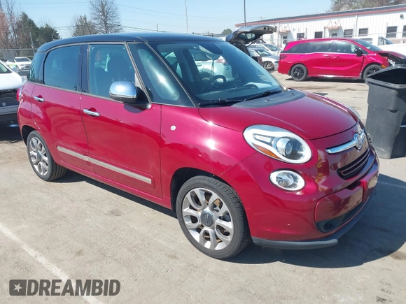 2014 FIAT 500L Lounge with VIN ZFBCFACH1EZ022517, listed as a IAAI auction lot 41783768 with 100,797 mi miles and . Bid and sale history available at DreamBid. Image 1.
