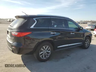 2015 Infiniti QX60 with VIN 5N1AL0MN0FC529288, listed as a Copart auction lot 50513185 with 121,832 mi miles and Salvage Title. Bid and sale history available at DreamBid. Image 3.