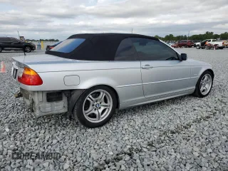 2001 BMW 3 Series 330Ci with VIN WBABS53421JU85877, listed as a Copart auction lot 52491245 with 107,120 mi miles and Non Repairable. Bid and sale history available at carsss.com. Image 3.