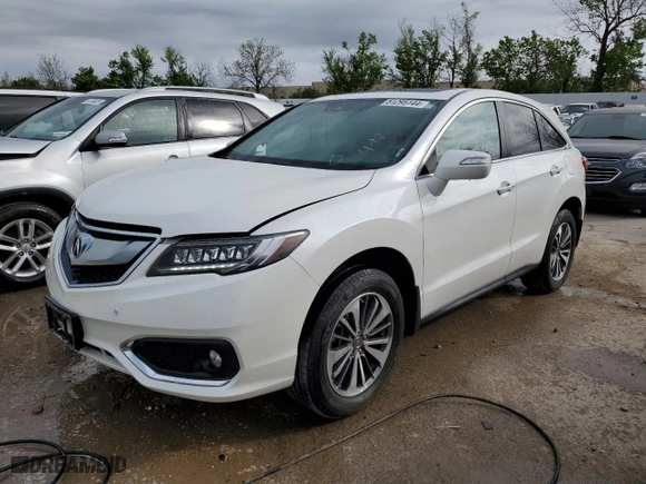 2016 Acura RDX Advance Pkg with VIN 5J8TB4H73GL009365, listed as a Copart auction lot 51295144 with 80,439 mi miles and Salvage Title. Bid and sale history available at carsss.com. Image 1.