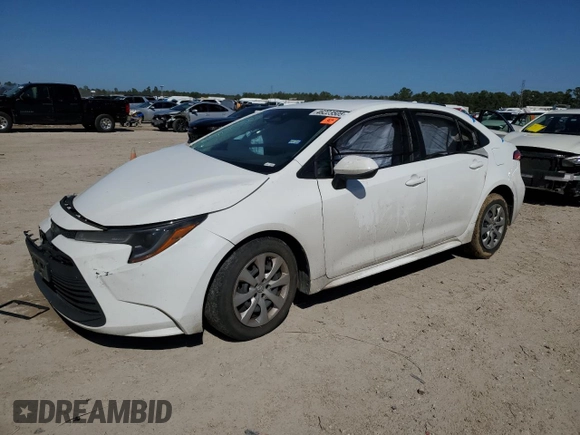 2023 Toyota Corolla LE z VIN 5YFB4MDE6PP019159, wystawiony jako Copart lot #46223505 z przebiegiem 56 350 mil mil oraz Szkoda całkowita • Salvage title. Historia ofert i sprzedaży dostępna na DreamBid. Obrazek 1.