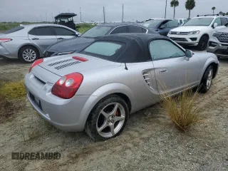 2003 Toyota MR2 z VIN JTDFR320330056176, wystawiony jako Copart lot #74517284 z przebiegiem 112 349 mil mil oraz Szkody całkowita. Historia ofert i sprzedaży dostępna na DreamBid. Obrazek 3.