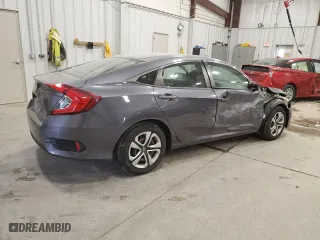 2017 Honda Civic Sedan LX with VIN 19XFC2F53HE081658, listed as a Copart auction lot 52955375 with 106,196 mi miles and Non Repairable. Bid and sale history available at carsss.com. Image 3.