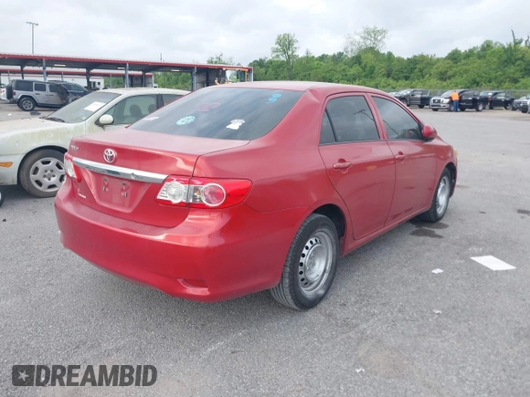2013 Toyota Corolla L with VIN 5YFBU4EE9DP202419, listed as a IAAI auction lot 42028181 with 107,374 mi miles and . Bid and sale history available at DreamBid. Image 4.