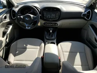 2021 Kia Soul S with VIN KNDJ23AU8M7763317, listed as a Copart auction lot 52395655 with 35,395 mi miles and Salvage Title. Bid and sale history available at carsss.com. Image 8.