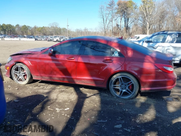 2014 Mercedes-Benz CLS 63 S AMG with VIN WDDLJ7GB2EA119248, listed as a IAAI auction lot 41564487 with 110,177 mi miles and . Bid and sale history available at DreamBid. Image 14.
